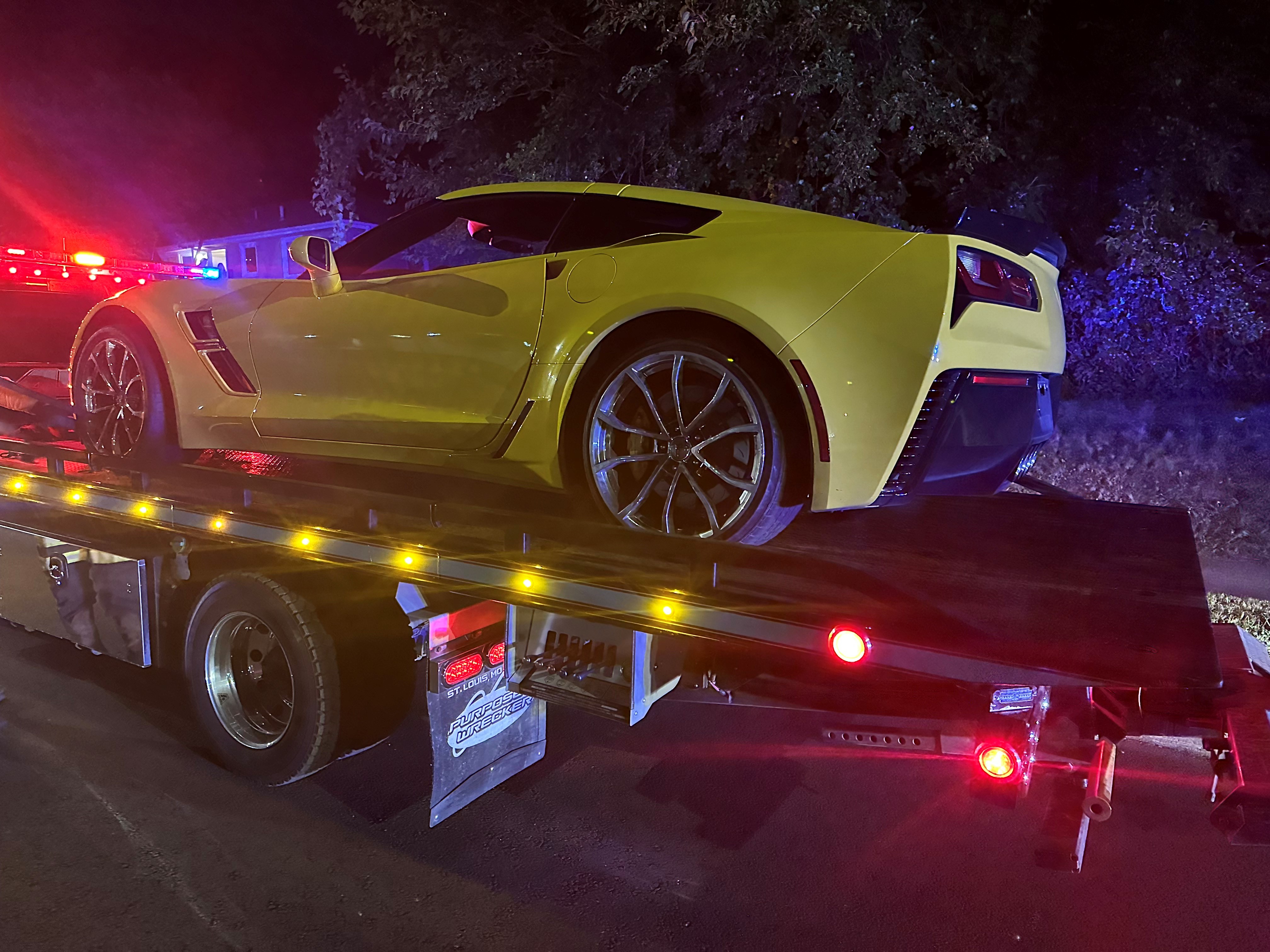 Two Yellow Vette